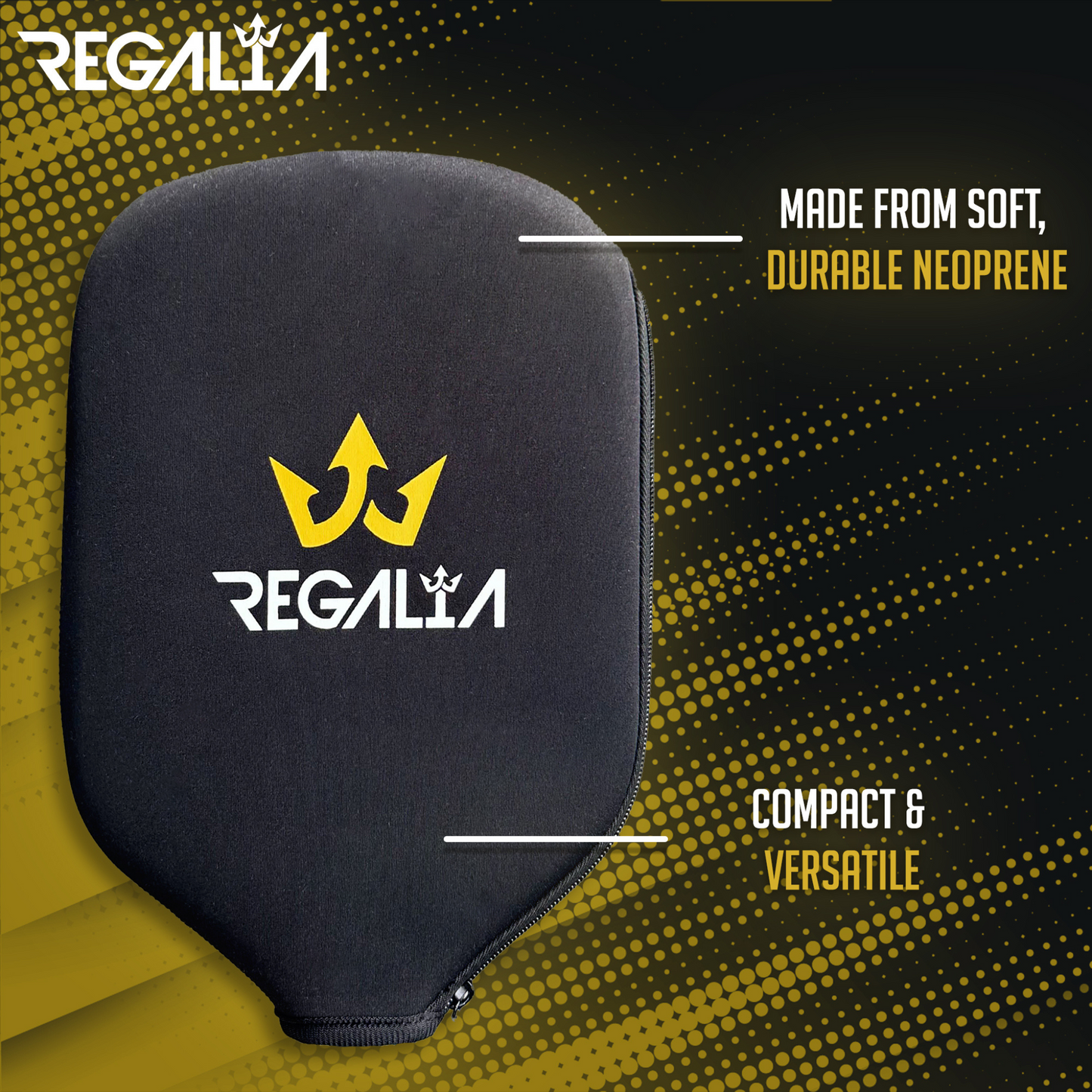 REGALIA PICKLEBALL PADDLE COVER